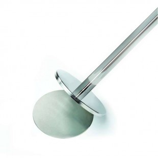 Magnetische afzetpaal (chroom kleur, 320cm)