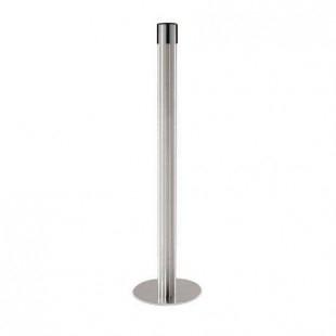 Poteau récepteur à fixer (inox brossé) - FIX