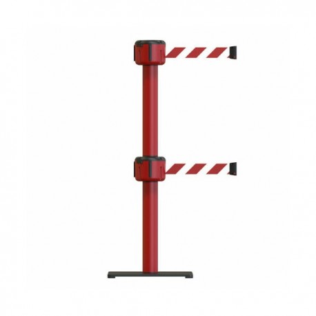 Poteau à double sangle 7/10m (personnalisable) 