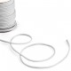 Elastische Absperrschnur weiss 25m