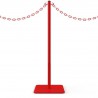 Kettenpfosten rot - CHAIN