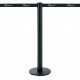Afzetpaaltje zwart
