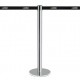 Afzetpaaltje chroom voor wachtrij