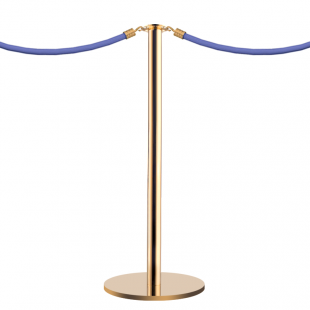Afzetpaaltje goud 