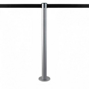 Afzetpaal voor bevestiging zilver - 3,2m lint - FIX 