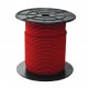 Bobine de corde semi-élastique rouge (25m)