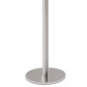 Poteau guide-file inox satin (Sangle 3,2m personnalisable)