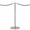 Poteau à corde en inox satiné - DESIGN