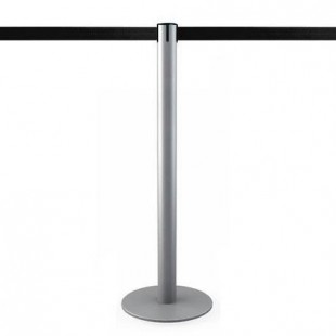 Poteau à sangle 3,7m (argenté, personnalisable) - MASTER 