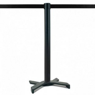 Stapelbarer Gurtpfosten 3,2m - Schwarz - MAX