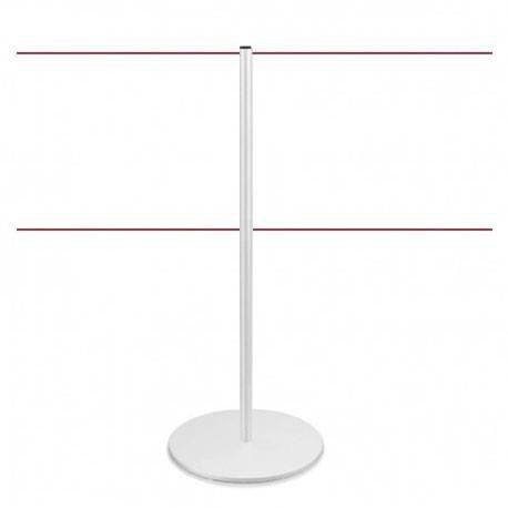 Poteau de délimitation (Blanc) - LINE DUAL 
