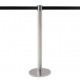 Afzetpaal RVS met trekband - 2,5m - MASTER