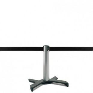 Mini poteau de guidage empilable, argenté, sangle 2,5m - MAX MINI