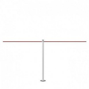 Mini barrière de protection à fixer (argenté) - LINE MINI FIX 