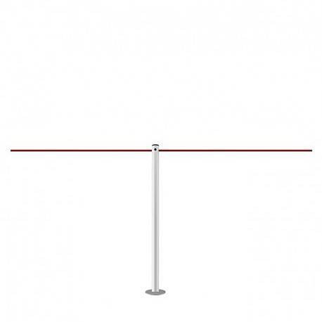 Kleines Absperrsystem zur Bodenverschraubung