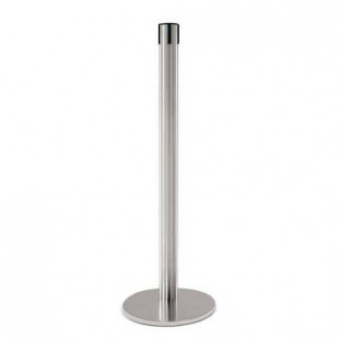 Poteau récepteur (inox brossé) - MASTER