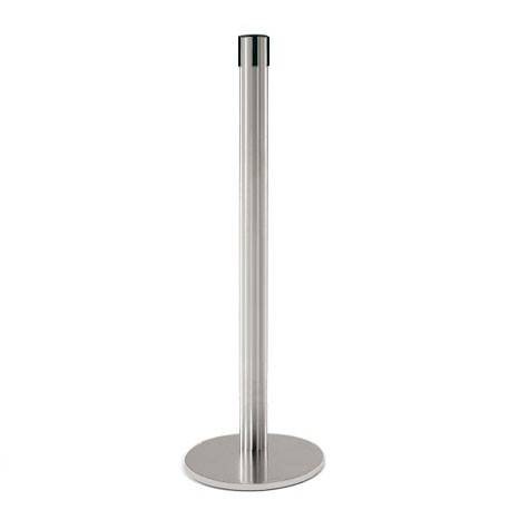 Poteau récepteur (inox brossé) - MASTER 