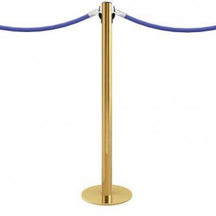 Afzetpaal goud met haken - POST