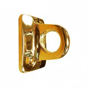 Wandbefestigung für Absperrkordel Gold