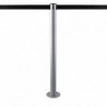 Afzetpaal te bevestigen - zilver - 3,7m lint - FIX