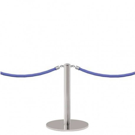 Mini poteau acier brossé (45cm) - DESIGN MINI 