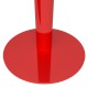 Poteau de balisage rouge 3,7m (sangle personnalisable) - MASTER