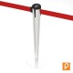 Poteau à sangle 3,7m (chromé - personnalisable) - MASTER